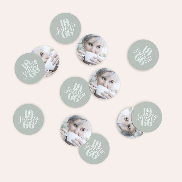 Konfetti Streudeko Geburtstag - Patina 60