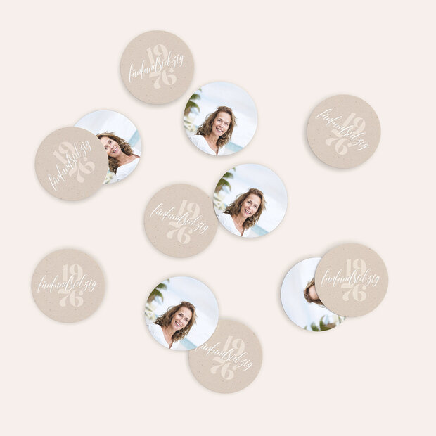 Konfetti Streudeko Geburtstag - Patina 50