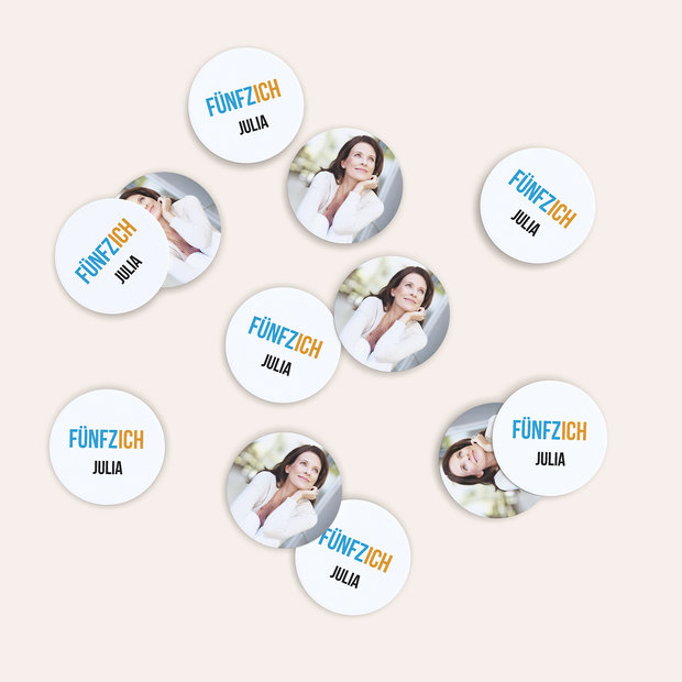 Konfetti Streudeko Geburtstag - Fünfzich