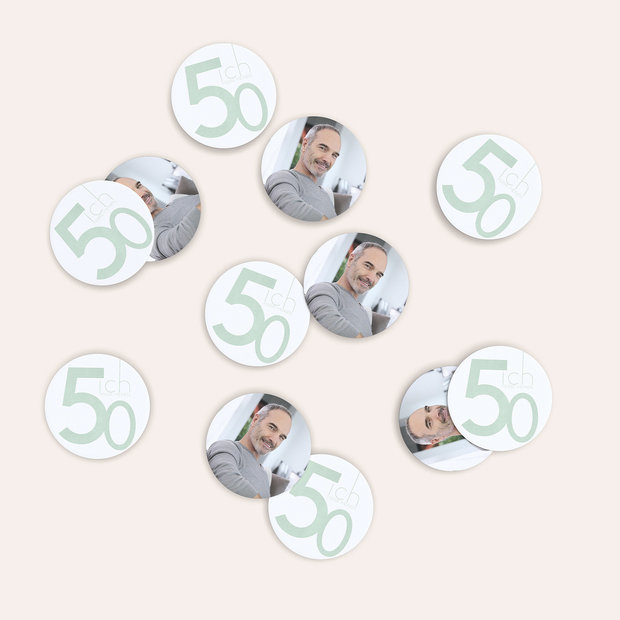 Konfetti Streudeko Geburtstag - Tolle Nummer 50