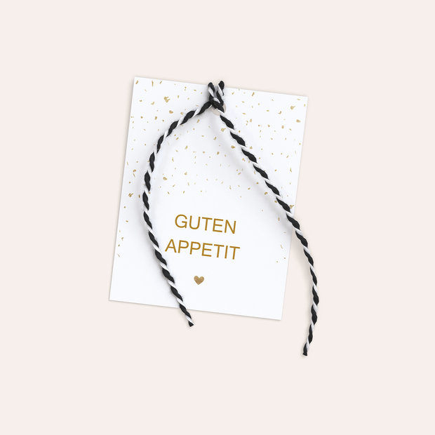 Besteckbanderolen und Serviettenanhänger - Goldsturm