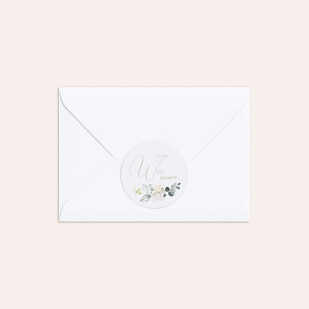 Umschlagssiegel - Tender Florals