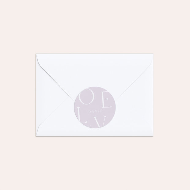 Umschlagssiegel - Liebe meines Herzens