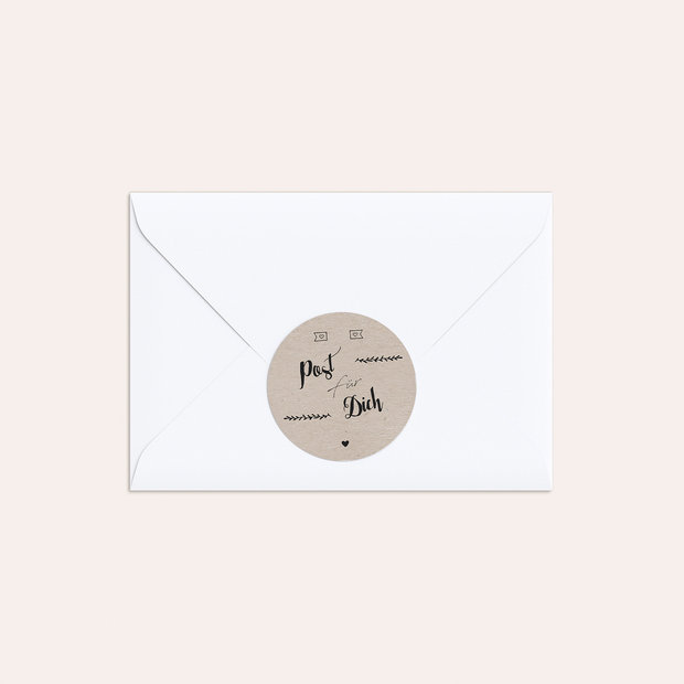 Umschlagssiegel - Kraftpapier