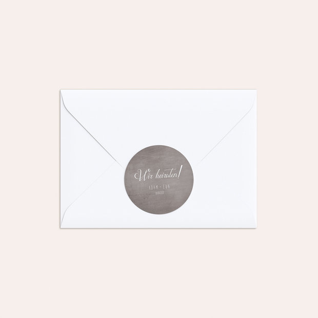 Sceau de l'enveloppe - Liebesknoten