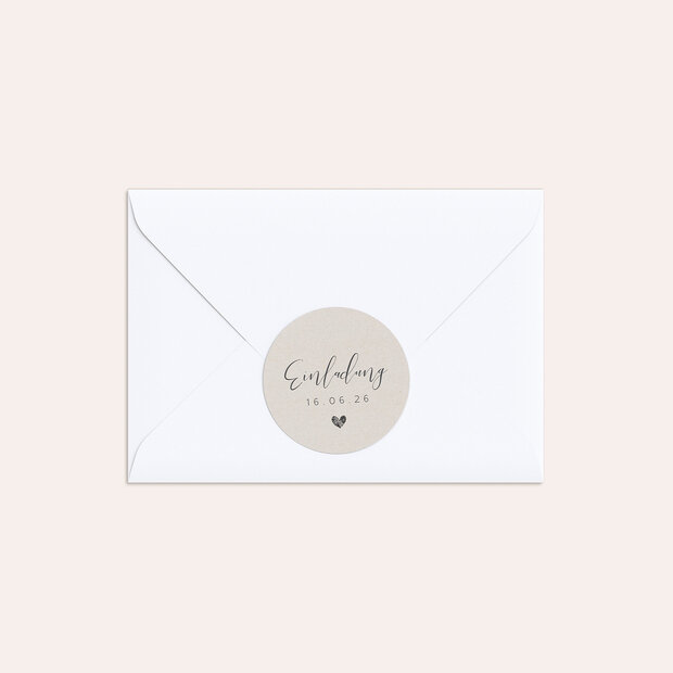 Umschlagssiegel - Love reasons