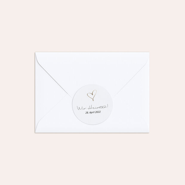 Umschlagssiegel - Schmetterlingslachen