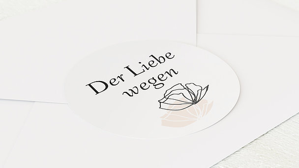 Umschlagssiegel - Blossoming Love