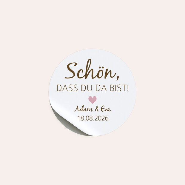 Dekosticker - Liebe durch und durch