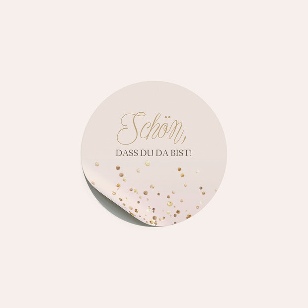 Dekosticker - Geflitter
