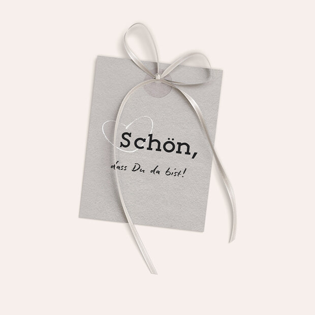 Geschenkanhänger - Love Ticket