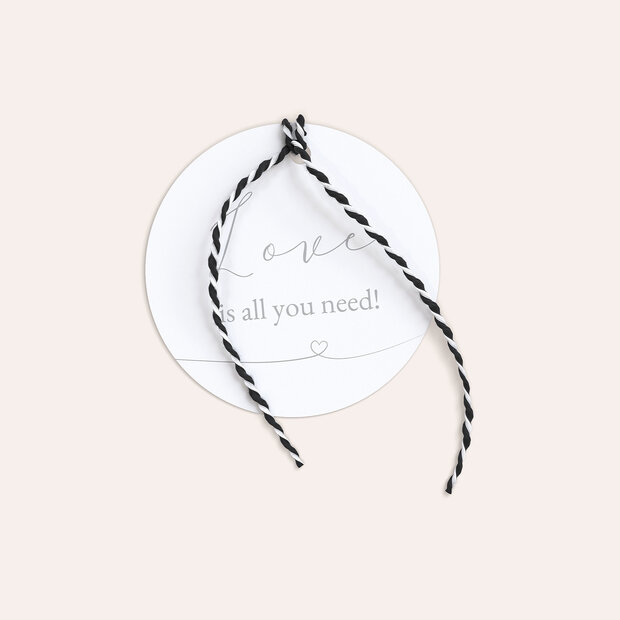 Geschenkanhänger - Easy loving