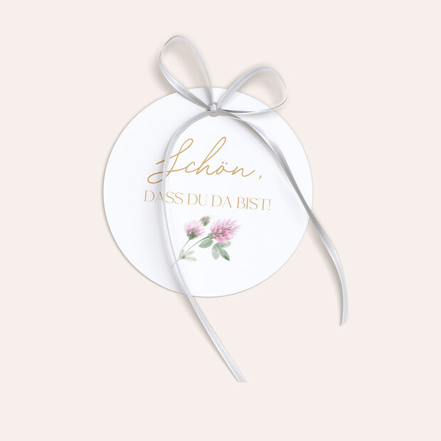 Geschenkanhänger - Blütenversprechen