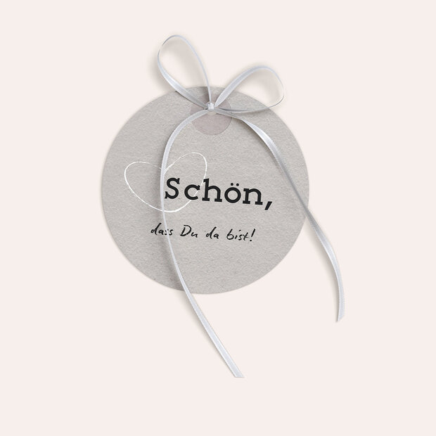Geschenkanhänger - Love Ticket