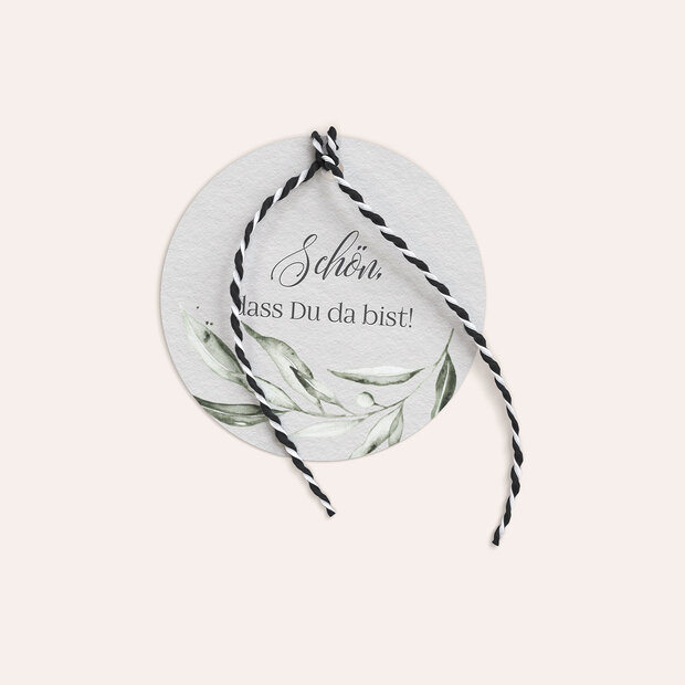 Geschenkanhänger - Zauberranke