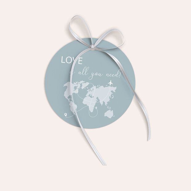 Geschenkanhänger - Destination Wedding