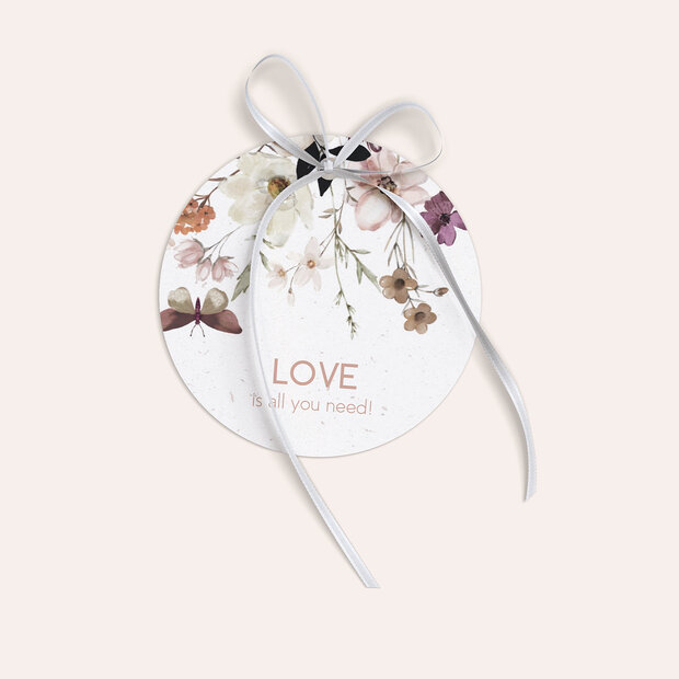 Geschenkanhänger - Zärtliche Verbindung