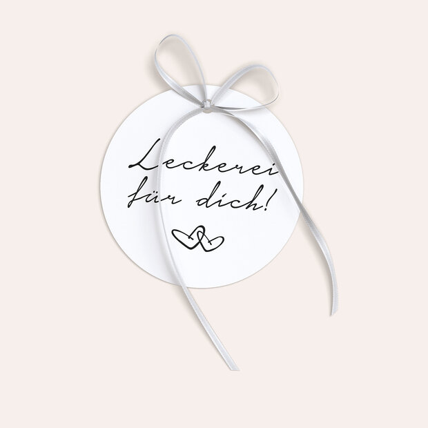 Geschenkanhänger - Herzklopfen