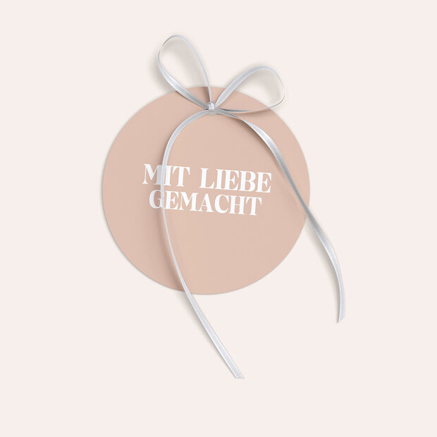 Geschenkanhänger - Das große Wort