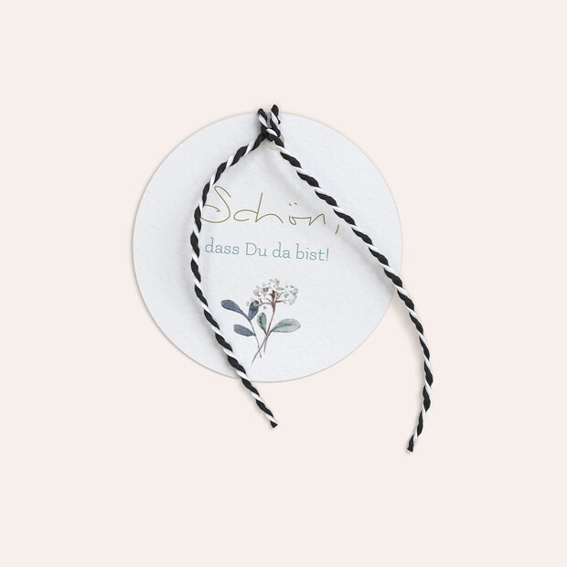 Geschenkanhänger - Wiesenblume