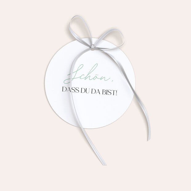 Geschenkanhänger - Pures Glück