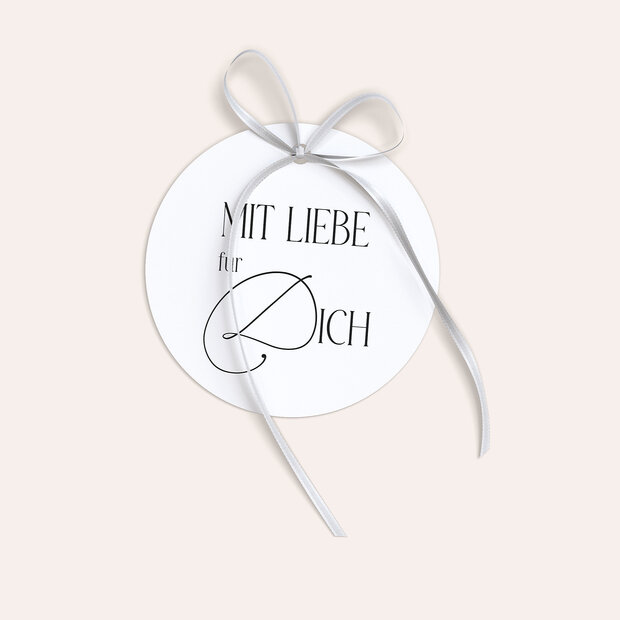 Geschenkanhänger - Modern Grace