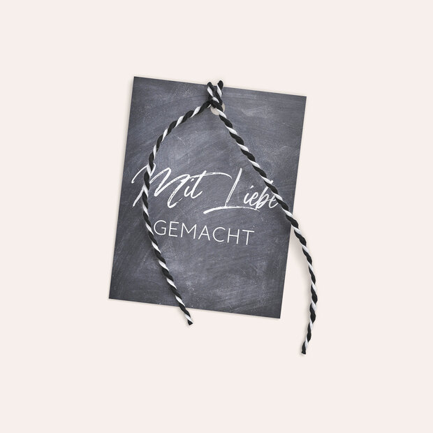 Geschenkanhänger - Tafelglanz