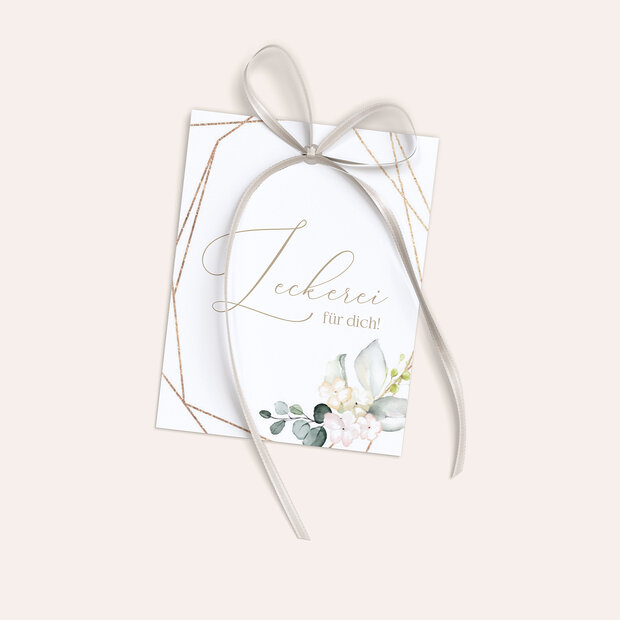 Geschenkanhänger - Tender Florals