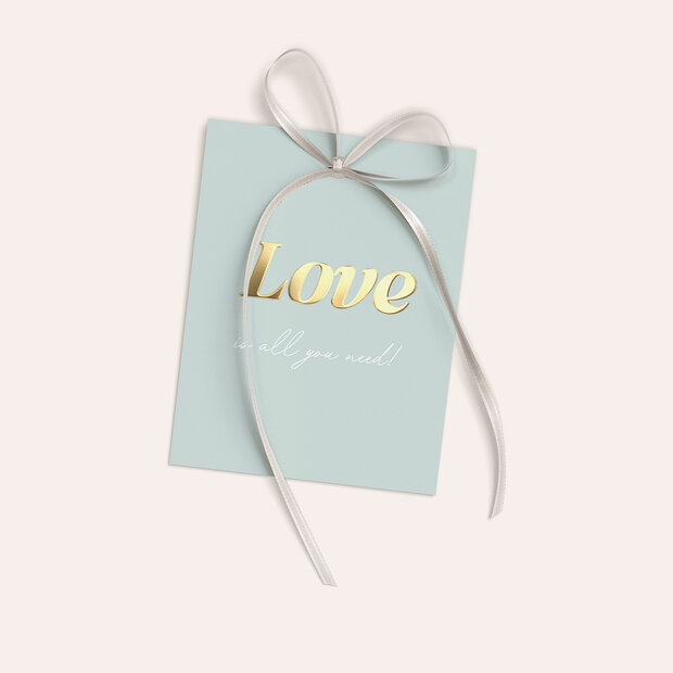 Geschenkanhänger - Ewigkeit