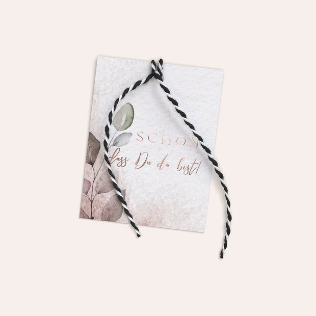 Geschenkanhänger - Elfenblätter