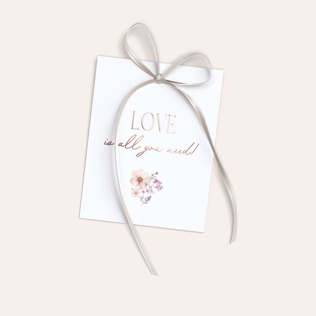 Geschenkanhänger - Boho Bloom