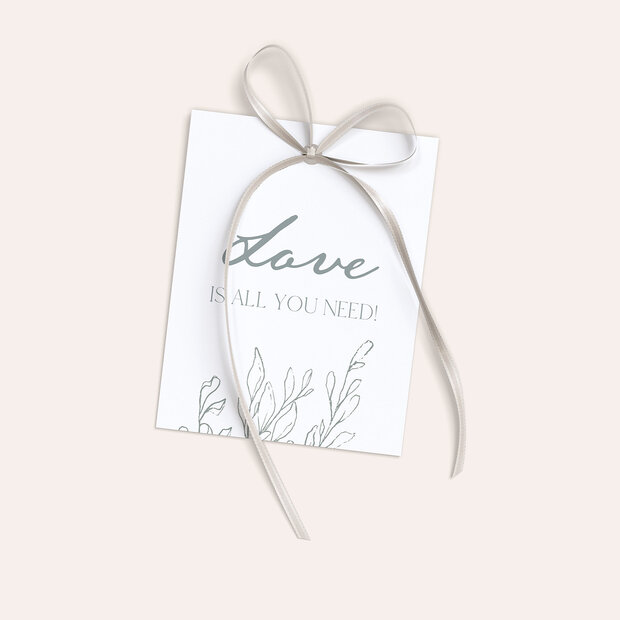 Geschenkanhänger - Sage Breeze