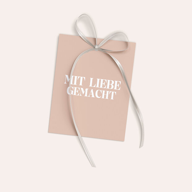 Geschenkanhänger - Das große Wort