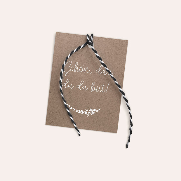 Geschenkanhänger - Freudenfunkeln