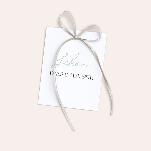 Geschenkanhänger - Pures Glück