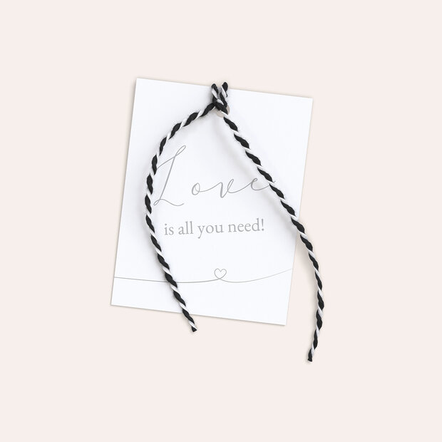 Geschenkanhänger - Easy loving