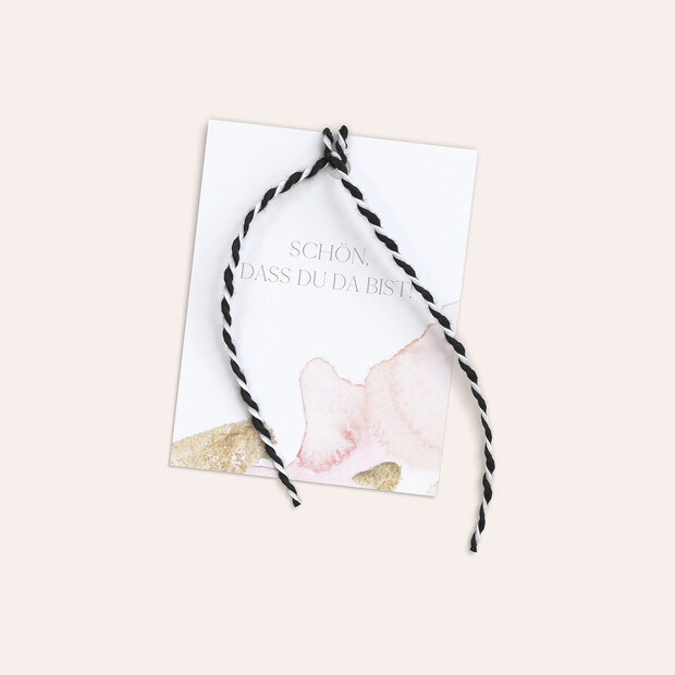 Geschenkanhänger - Goldreich