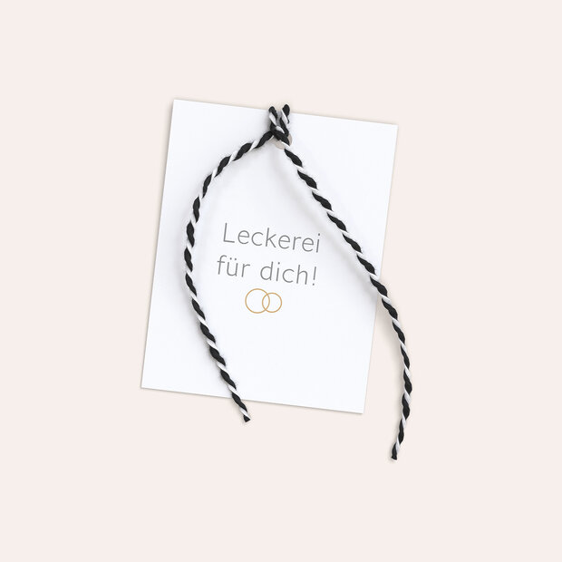Geschenkanhänger - Zarte Blicke
