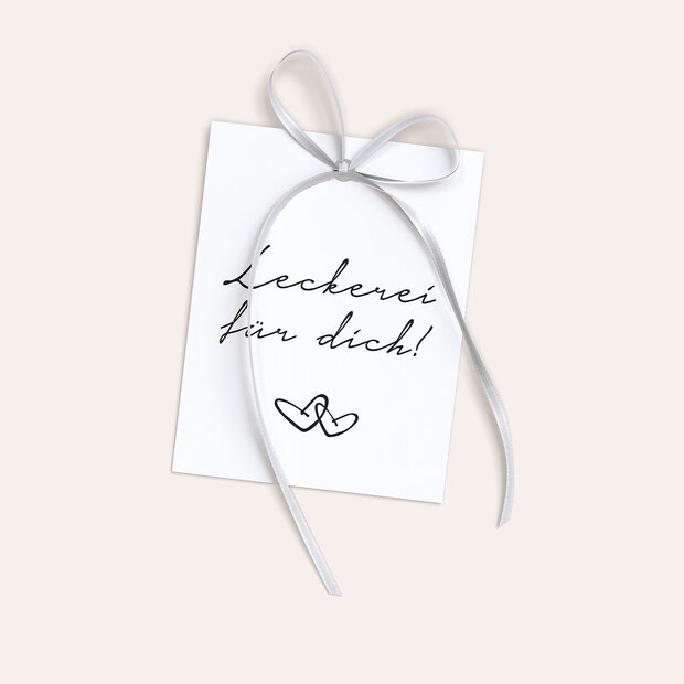 Geschenkanhänger - Herzklopfen