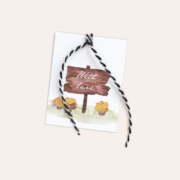 Geschenkanhänger - Kleine Scheune