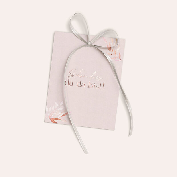 Geschenkanhänger - Inspiriert von Farnen