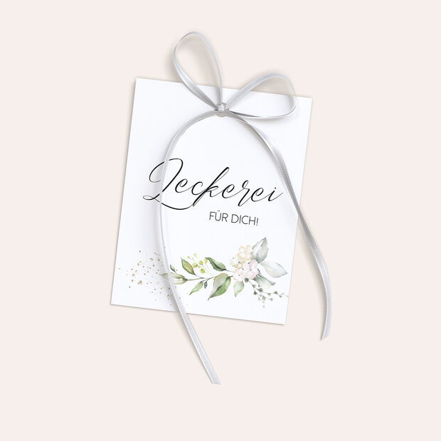 Geschenkanhänger - Herzliche Eleganz