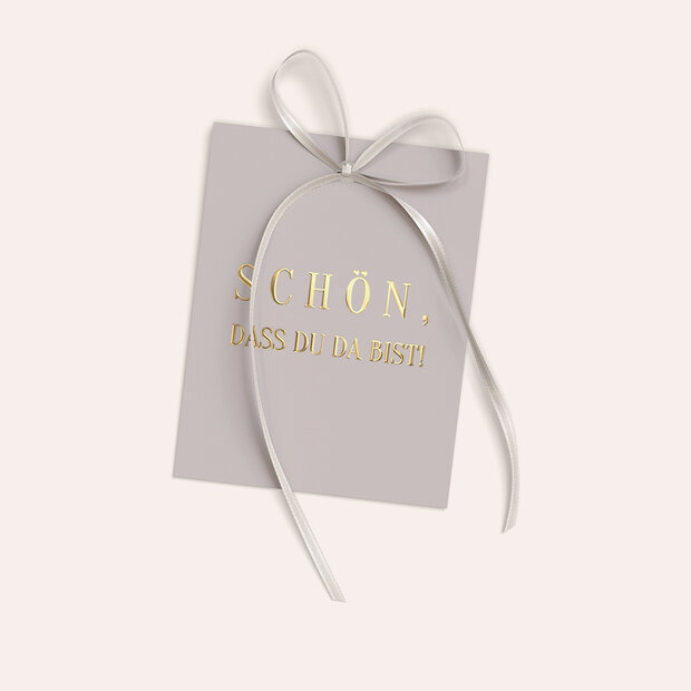 Geschenkanhänger - Mocha Harmonie