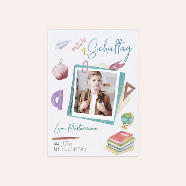 Einladungen zur Einschulung - Schulanfang