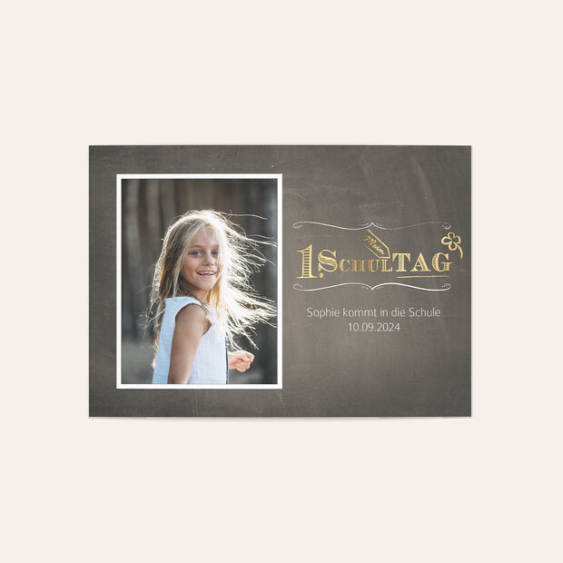 Einladungen zur Einschulung - Tafelzierde