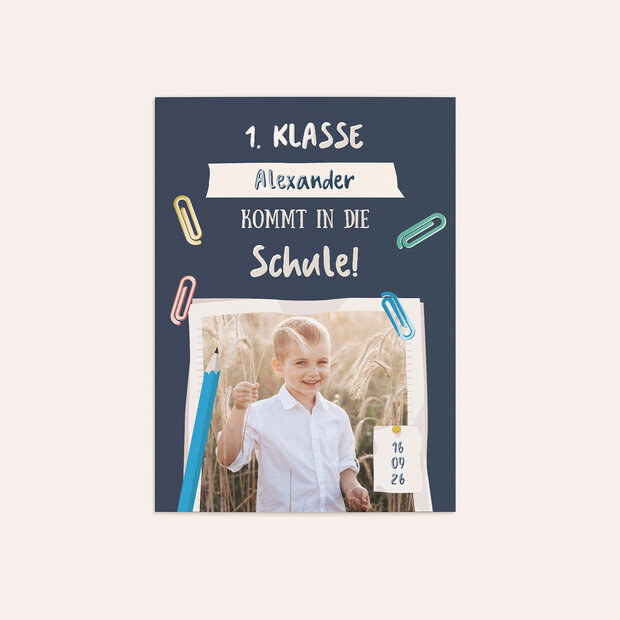 Einladungen zur Einschulung - Mutiger Start