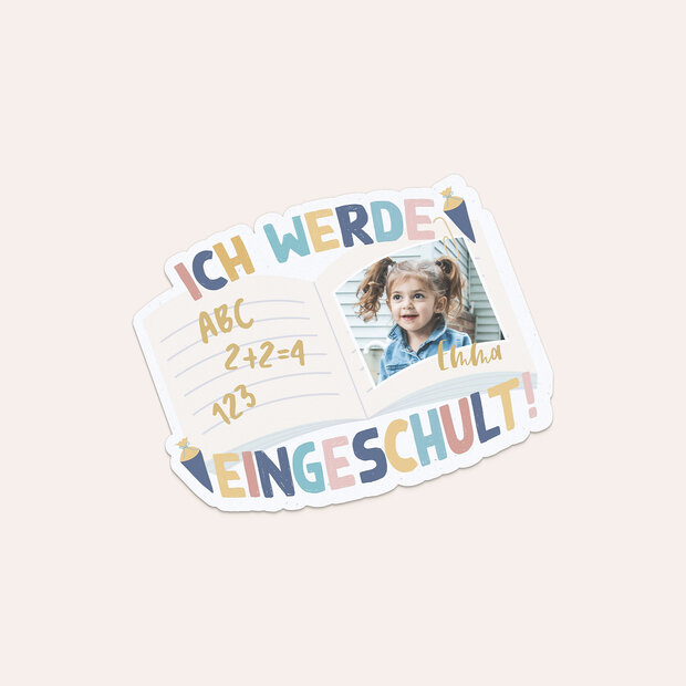 Einladungen zur Einschulung - Kunterbuntes ABC