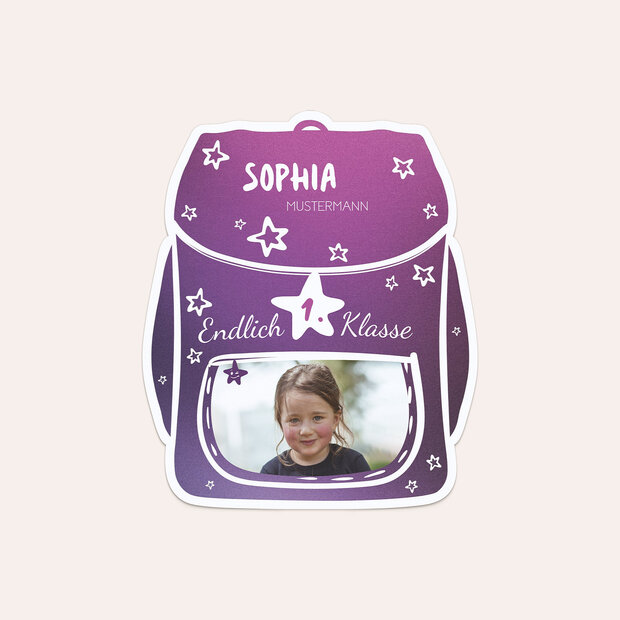 Einladungen zur Einschulung - Mein neuer Ranzen