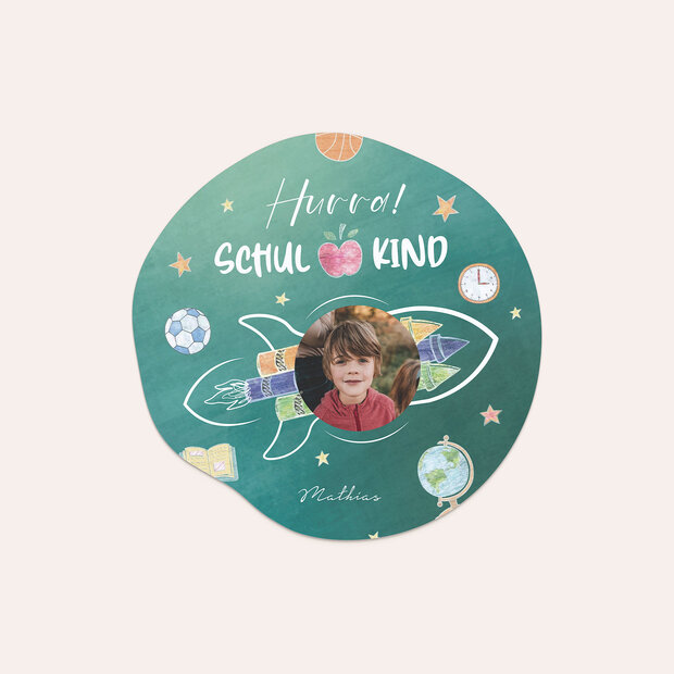 Einladungen zur Einschulung - The sky is the limit