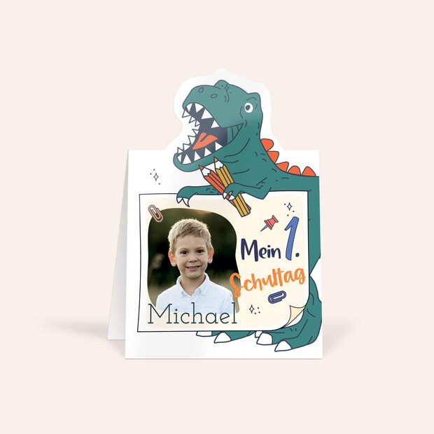 Einladungen zur Einschulung - Dinotastischer Tag